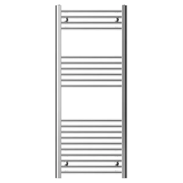 600 x 1200 Chrome Straight Towel Rail