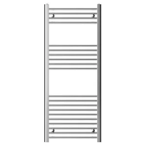 600 x 1200 Chrome Straight Towel Rail