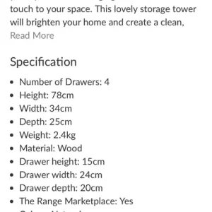 Wooden storage unit - Image 4
