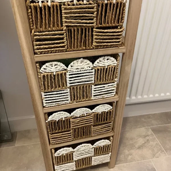Wooden storage unit
