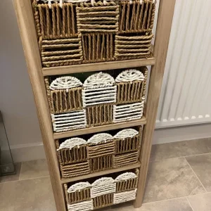 Wooden storage unit