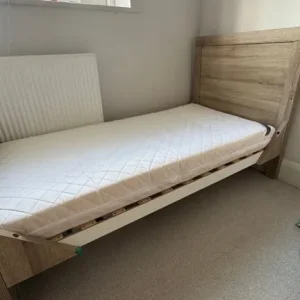 Tutti Bambini Modena Baby Cot Bed – 3-in-1 Wooden Crib, Toddler & Day Bed - Image 2