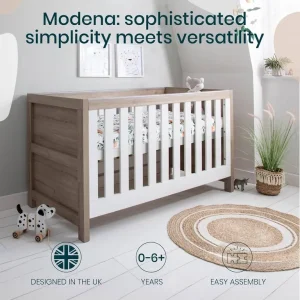 Tutti Bambini Modena Baby Cot Bed – 3-in-1 Wooden Crib, Toddler & Day Bed - Image 6