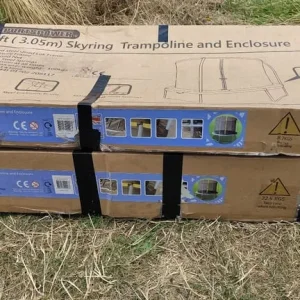 10ft trampoline dismantled and boxed