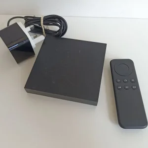 Amazon FireTV (2nd gen 4K) box with PSU and remote