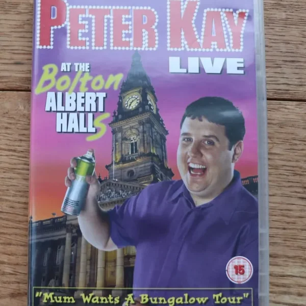Peter Kay Live at Bolton Albert Halls DVD