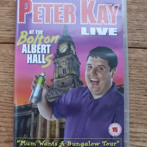 Peter Kay Live at Bolton Albert Halls DVD