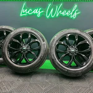 19-inch Powder Coated Alloy Wheels for Land Rover Discovery Sport, Evoque, Freelander 2 - Image 4