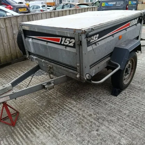 Erde 153 Tipper Trailer Cover