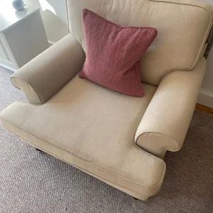 Sofa set - cream/pebble, washable, made to measure - Image 4