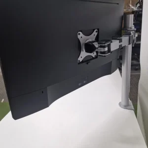 Dual Dell 27 inch HDMI monitors with dual arm stand - Image 5