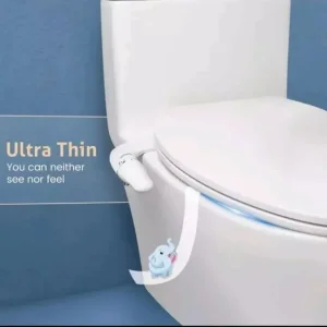 SAMODRA Ultra Slim Bidet Attachment for Toilet Seat – Dual Nozzle, All Fittings - Image 4