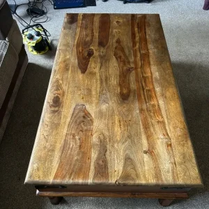 Wooden coffee table - Image 2