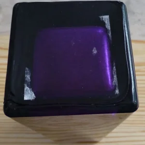 Oblong Purple Glass Vase - Image 6