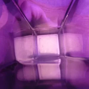 Oblong Purple Glass Vase - Image 7