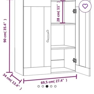 Brand new bathroom cabinet still in box - Image 2