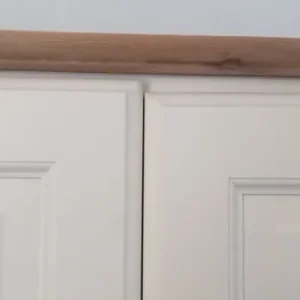 White wardrobe with hanging rail - Image 4