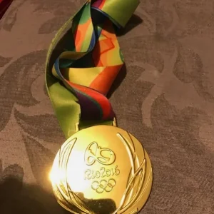 Rio 2016 Olympic gold medal replica