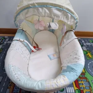 Disney Winnie The Pooh Moses Basket with Rocking Stand