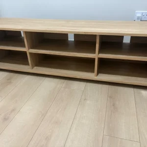 Julian Bowen Light Oak TV Unit - Image 2