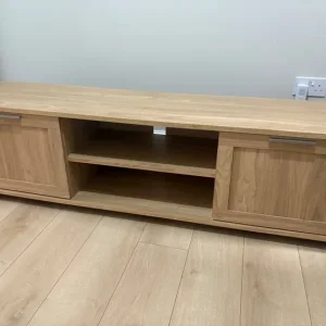 Julian Bowen Light Oak TV Unit
