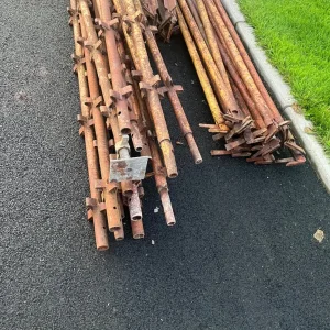 Scaffold with 15x star bars, 17x 8ft, 15x 4ft, and 1x diagonal - Image 2