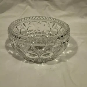 VINTAGE ART DECO BAGLEY EMPRESSGLASS BOWL