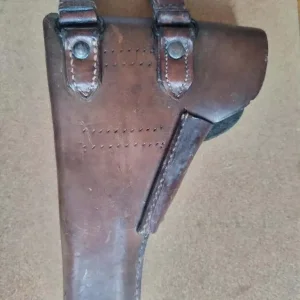 Vintage French Military MAC Model 1950 Pistol Leather Holster
