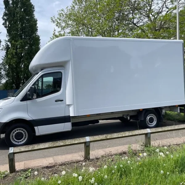 Man van for furniture removal and house moves