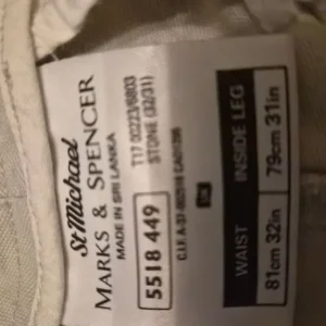 MEN'S MARKS AND SPENCER TROUSERS - Image 4
