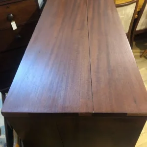 Antique Exotic Mahogany Chest of Drawers with Original Handles - Image 7