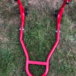 Universal rear standard fork motorcycle wheel stand - Image 6