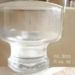 CASH COLLECT ONLY BNO Coppa Lario Retro Vintage Glass Sundae Dishes x 6 - Image 7