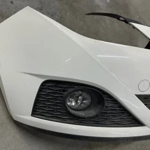 Seat Ibiza 2008-2012 front bumper white - Image 2