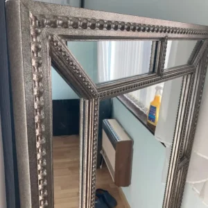 Crossland Grove Dawson Leaner Mirror Silver - 790 X 1575mm - Image 7