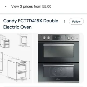 Electric oven 84L - Image 3