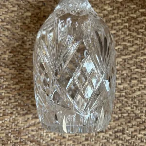 Vintage cut glass crystal decanter - Image 3