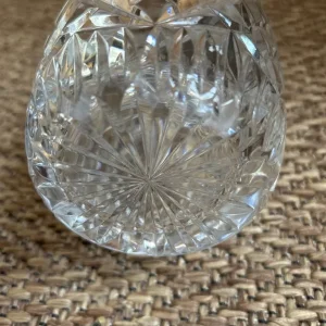 Vintage cut glass crystal decanter - Image 4