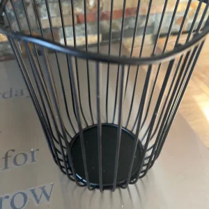 Black Stainless Steel Utensil Baskets - Image 2
