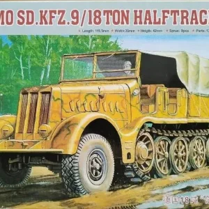 Rare Trumpeter 07203 - Sd.Kfz 9 FAMO German 18 ton Half-track 1/72 Scale model kit
