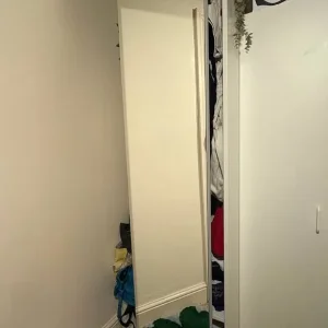 IKEA PAX / ÅHEIM white wardrobe with mirror - Image 3