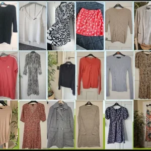 Old clothes 8-10, some new, coats, jeans, dresses, tops - Image 2