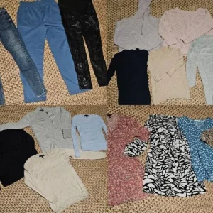 Old clothes 8-10, some new, coats, jeans, dresses, tops - Image 3