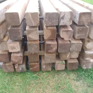 100 mm x 100 mm x 2400 mm fence posts - Image 4