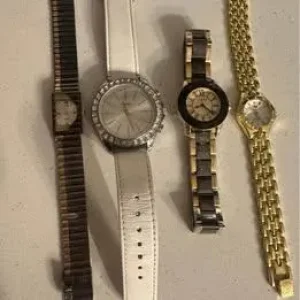 4 Dress Watches – Clean, Working, and Ready to Go