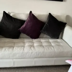 White 2&3 sofa - Image 2