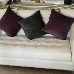 White 2&3 sofa
