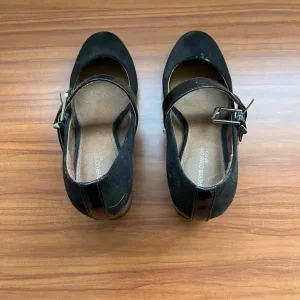 Next Forever Comfort Women's Black Suede Heels Size 5 - Image 2