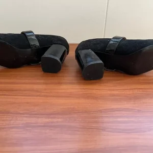 Next Forever Comfort Women's Black Suede Heels Size 5 - Image 8