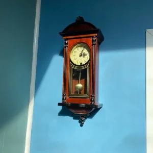 30 day vintage wall clock